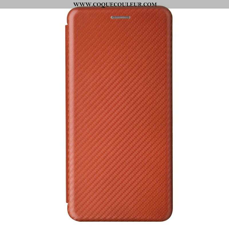 Flip Cover Samsung Galaxy S21 5G Fibre Carbone