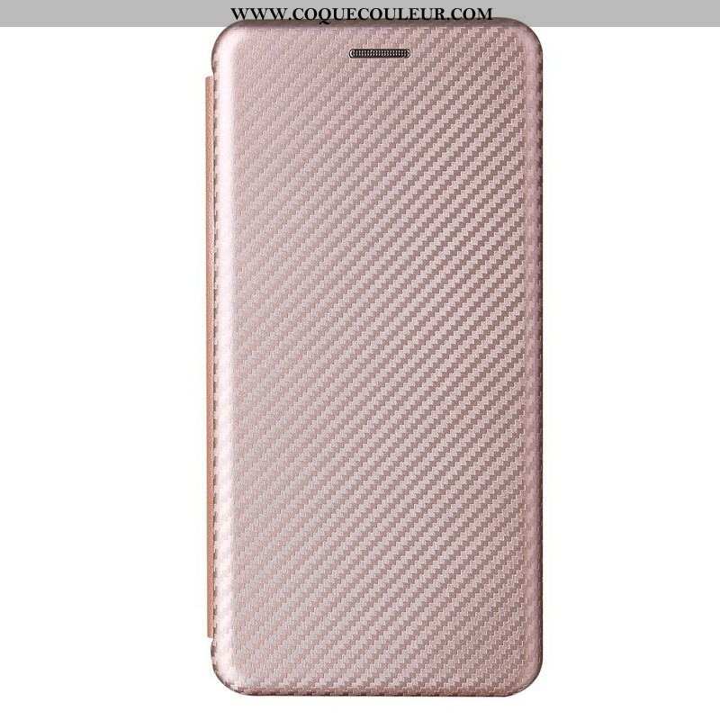 Flip Cover Samsung Galaxy S21 5G Fibre Carbone