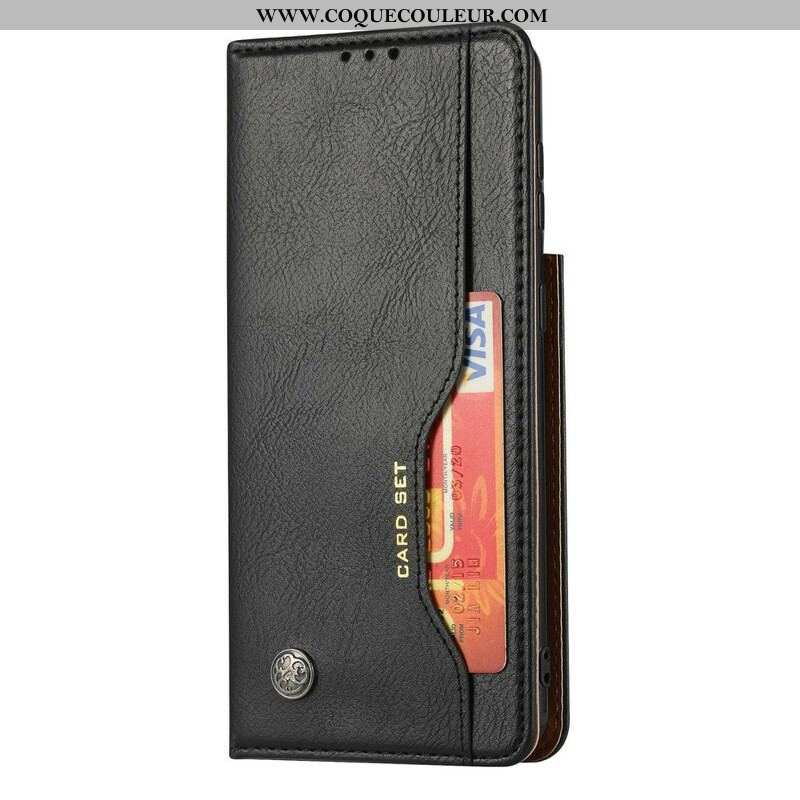 Flip Cover Samsung Galaxy S21 5G Simili Cuir Porte-Cartes