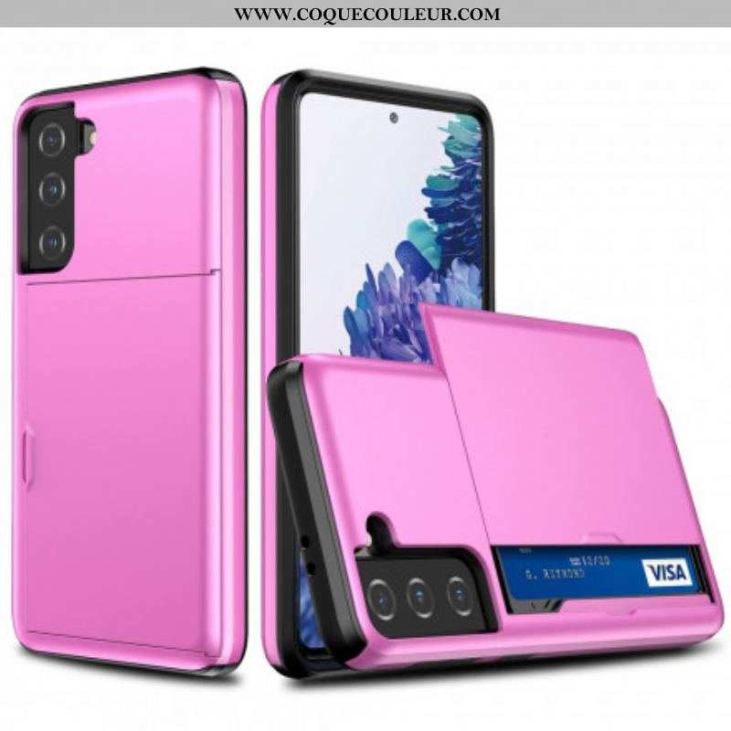 Coque Samsung Galaxy S21 5G Porte-Carte à Glissière