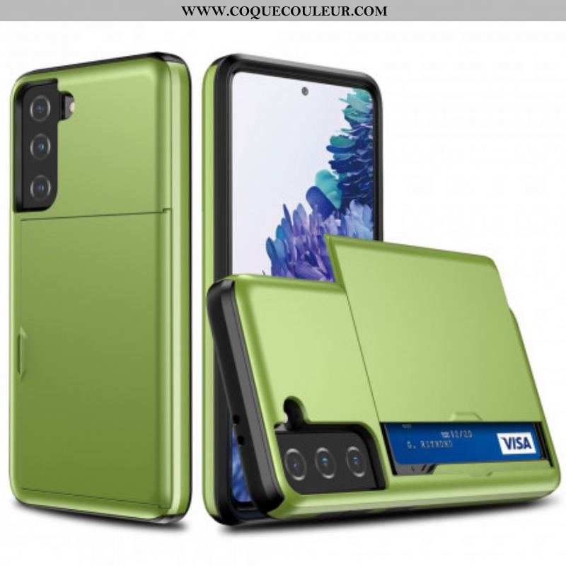 Coque Samsung Galaxy S21 5G Porte-Carte à Glissière