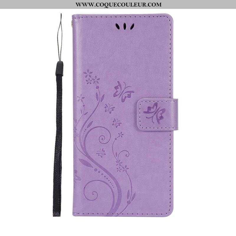 Housse Samsung Galaxy S21 5G Papillons au Vent