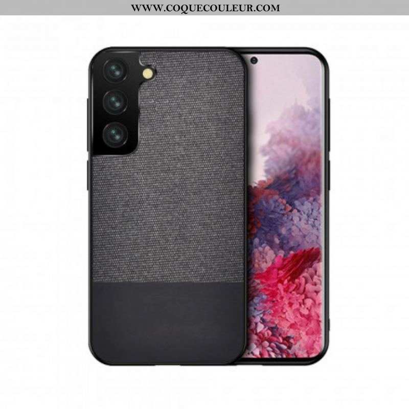 Coque Samsung Galaxy S21 5G Bi-texture Simili Cuir