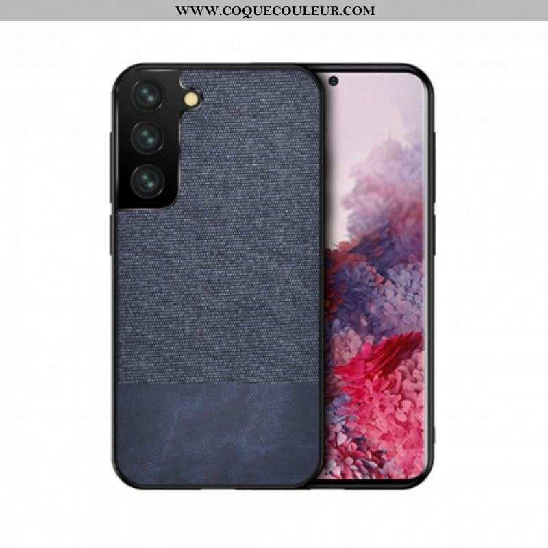 Coque Samsung Galaxy S21 5G Bi-texture Simili Cuir