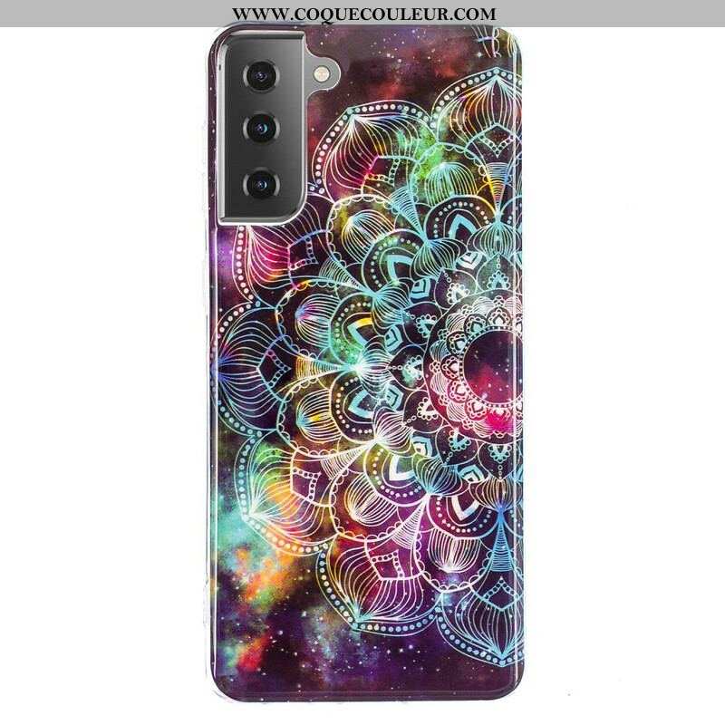 Coque Samsung Galaxy S21 5G Série Floralies Fluorescente