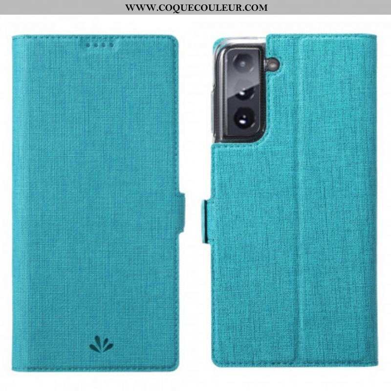 Flip Cover Samsung Galaxy S21 5G Texturée VILI DMX