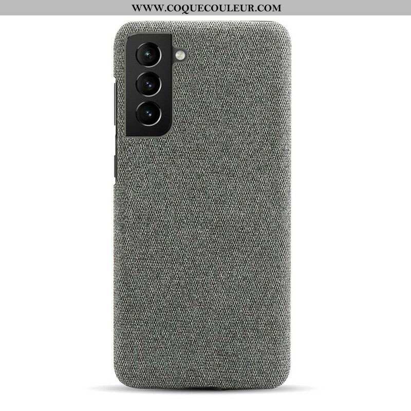 Coque Samsung Galaxy S21 FE Texture Tissu KSQ