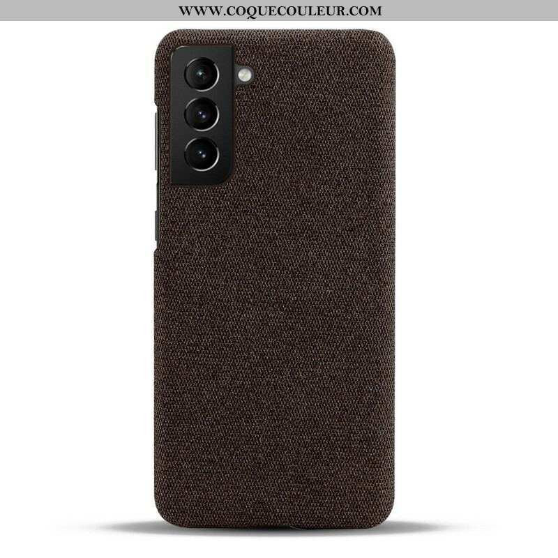 Coque Samsung Galaxy S21 FE Texture Tissu KSQ