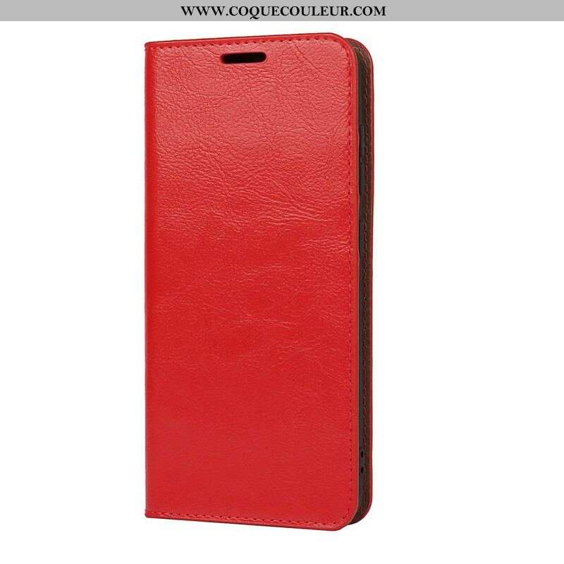 Flip Cover Samsung Galaxy S21 FE Cuir Véritable