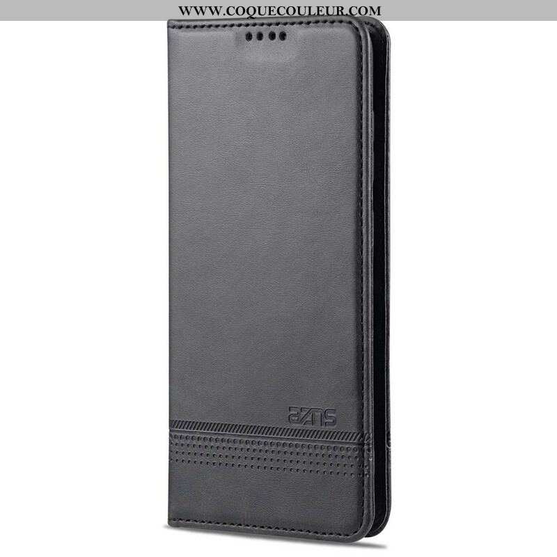 Flip Cover Samsung Galaxy S21 FE Style Cuir AZNS