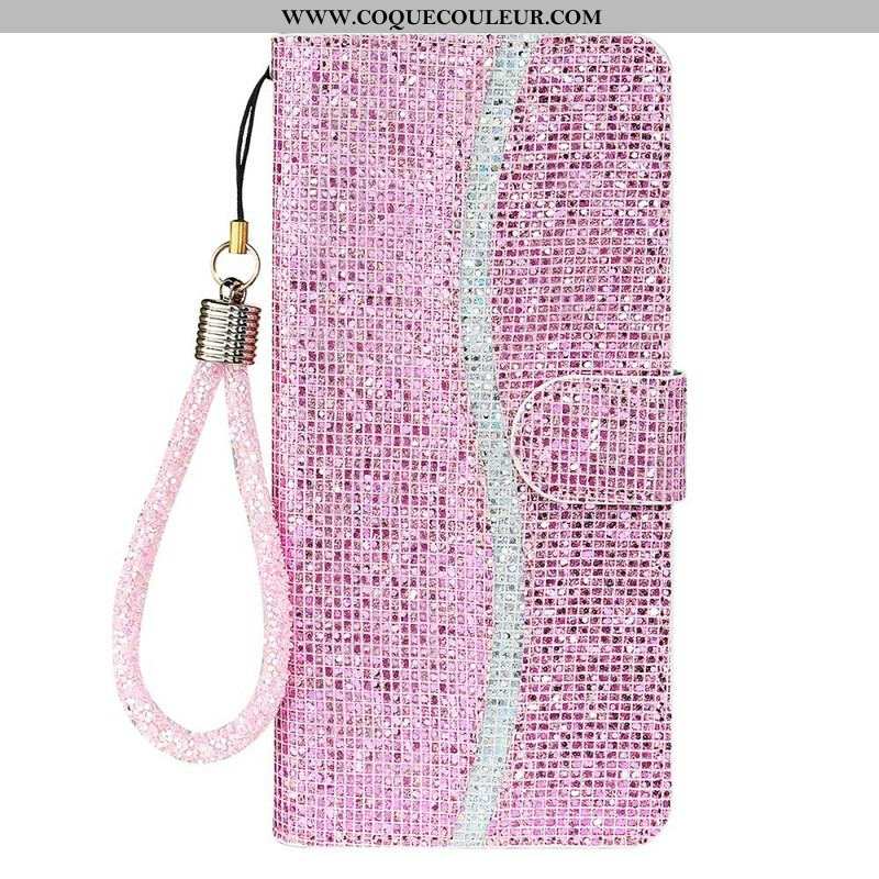 Housse Samsung Galaxy S21 FE Paillettes S Design