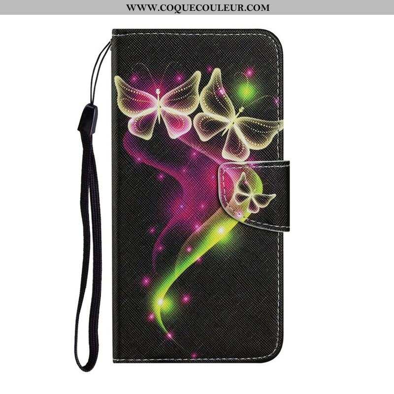 Housse Samsung Galaxy S21 FE Papillons Magiques