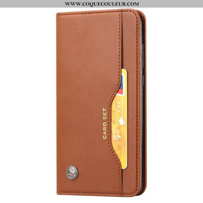 Flip Cover Samsung Galaxy S21 FE Simili Cuir Porte-Cartes