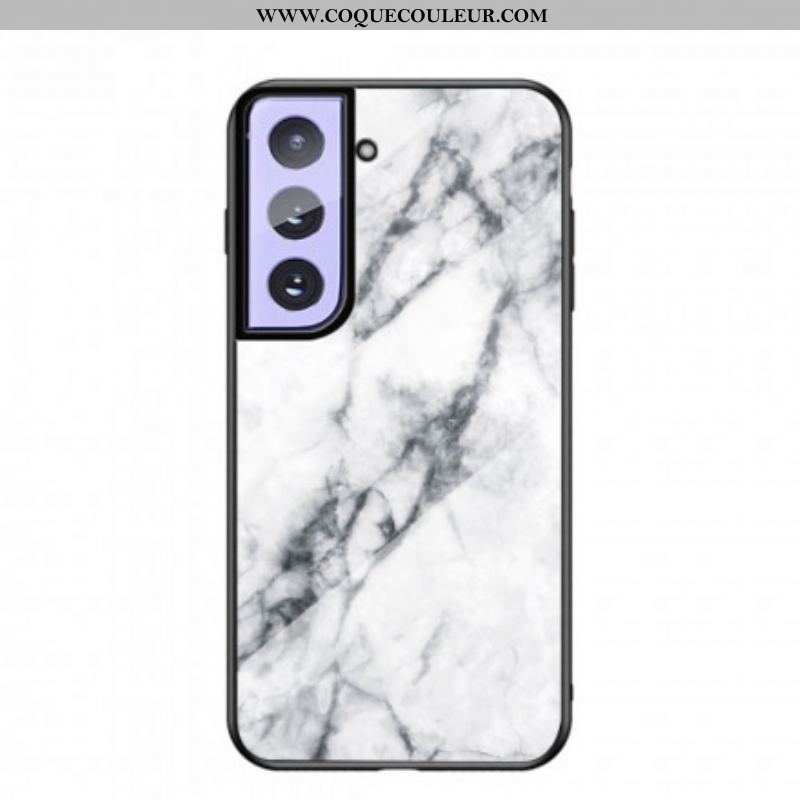 Coque Samsung Galaxy S21 Plus 5G Verre Trempé Marble Colors