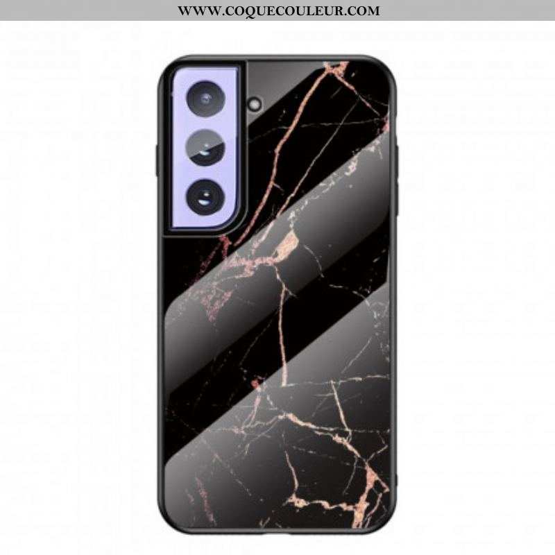 Coque Samsung Galaxy S21 Plus 5G Verre Trempé Marble Colors