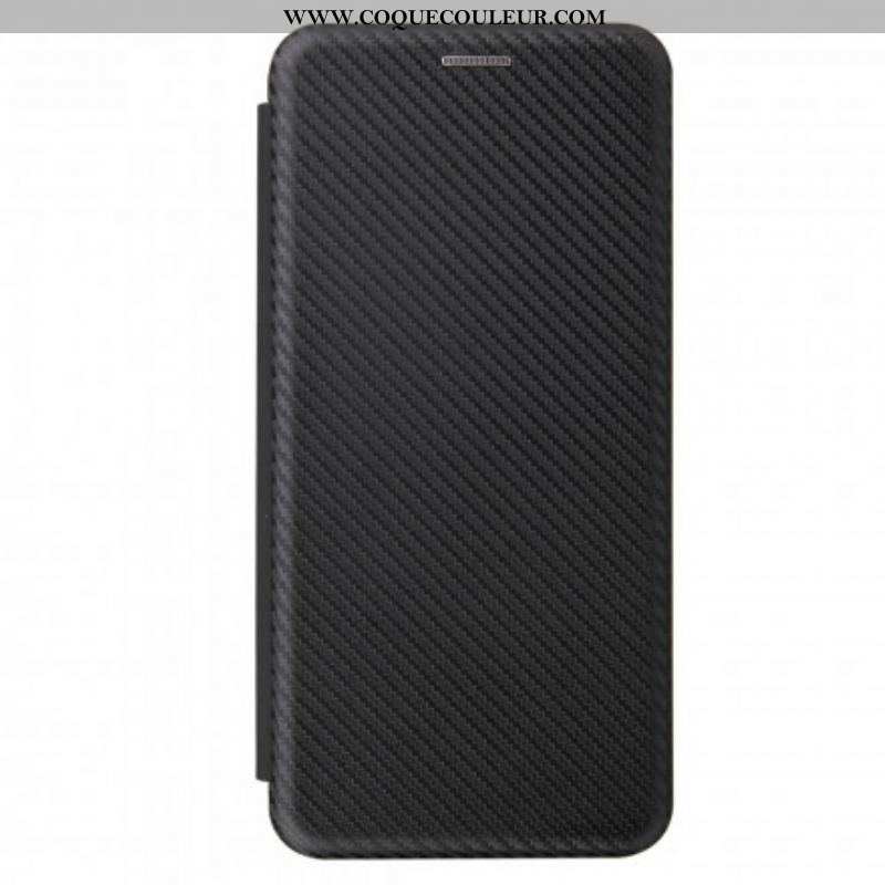 Flip Cover Samsung Galaxy S21 Ultra 5G Fibre Carbone