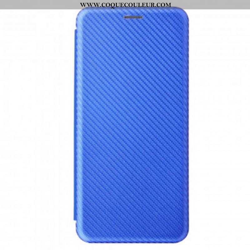 Flip Cover Samsung Galaxy S21 Ultra 5G Fibre Carbone