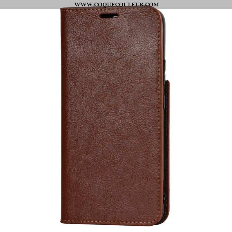 Flip Cover Samsung Galaxy S22 5G Cuir Véritable