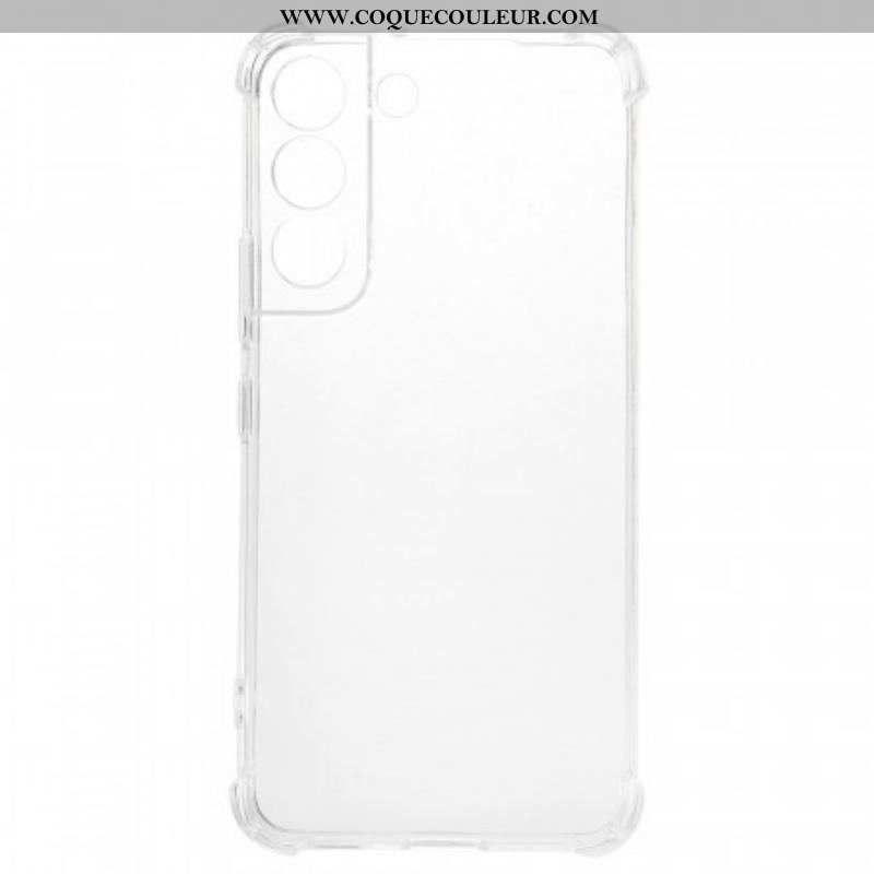 Coque Samsung Galaxy S22 5G Transparente Coins Renforcés