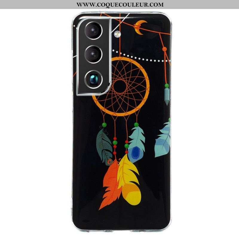 Coque Samsung Galaxy S22 5G Attrape Rêves Unique Fluorescente