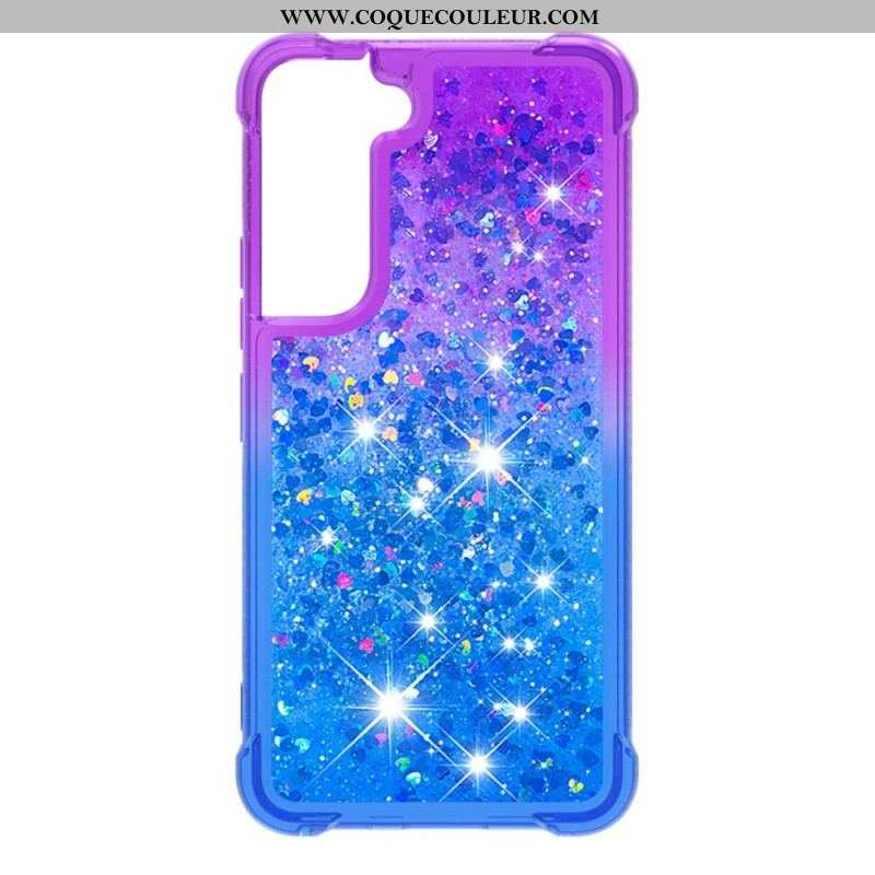 Coque Samsung Galaxy S22 5G Paillettes Colors