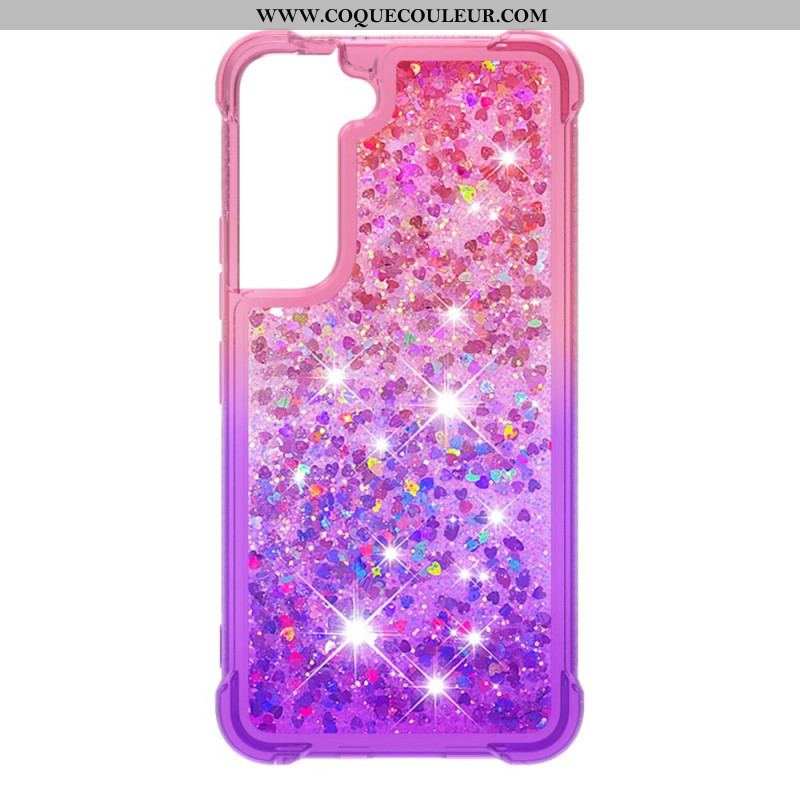 Coque Samsung Galaxy S22 5G Paillettes Colors