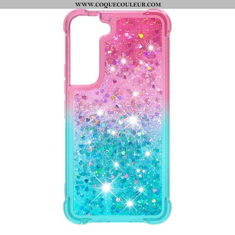 Coque Samsung Galaxy S22 5G Paillettes Colors