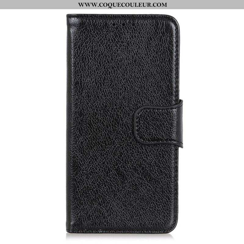 Housse Samsung Galaxy S22 5G Cuir Nappa Fendu