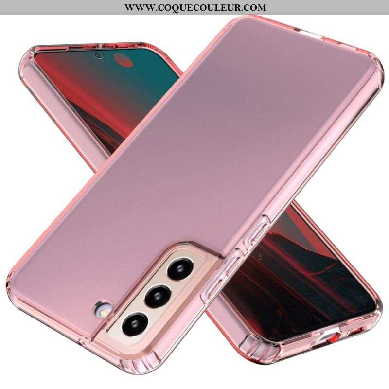 Coque Samsung Galaxy S22 5G Colorée Transparente