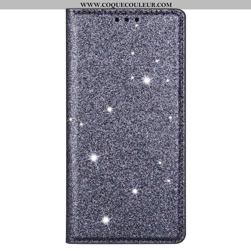 Flip Cover Samsung Galaxy S22 Plus 5G Style Paillettes