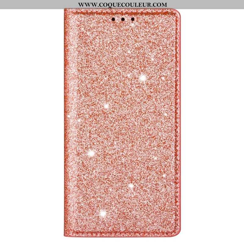 Flip Cover Samsung Galaxy S22 Plus 5G Style Paillettes