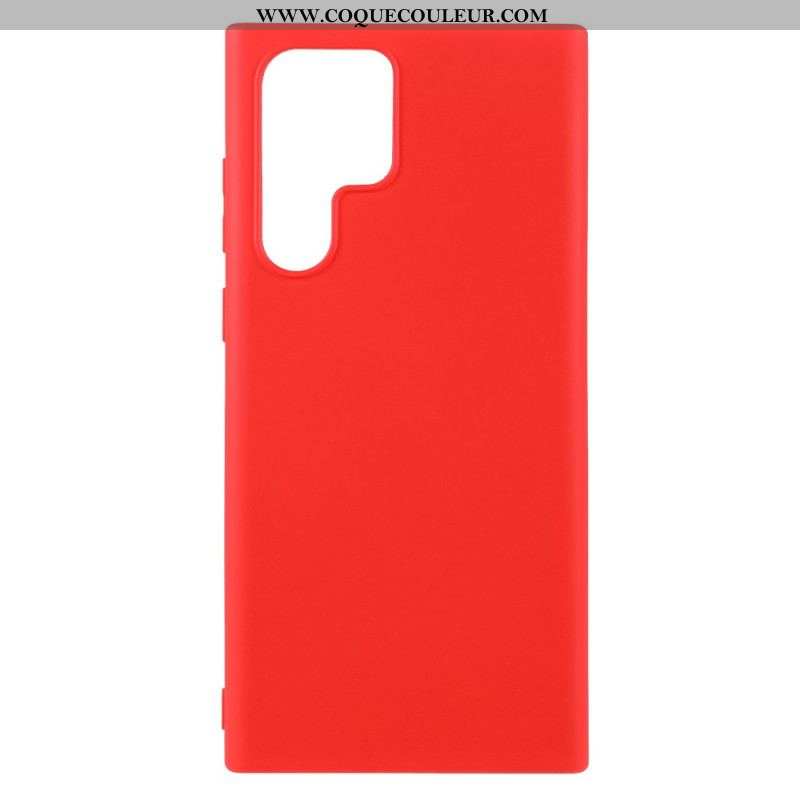 Coque Samsung Galaxy S22 Ultra 5G Silicone Liquide X-LEVEL