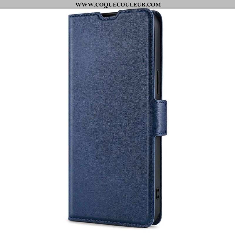 Flip Cover Samsung Galaxy S22 Ultra 5G Simili Cuir Classique