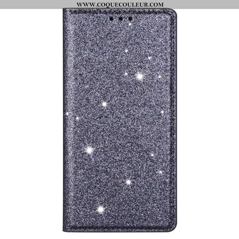 Flip Cover Samsung Galaxy S23 5G Style Paillettes