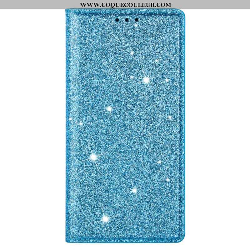 Flip Cover Samsung Galaxy S23 5G Style Paillettes