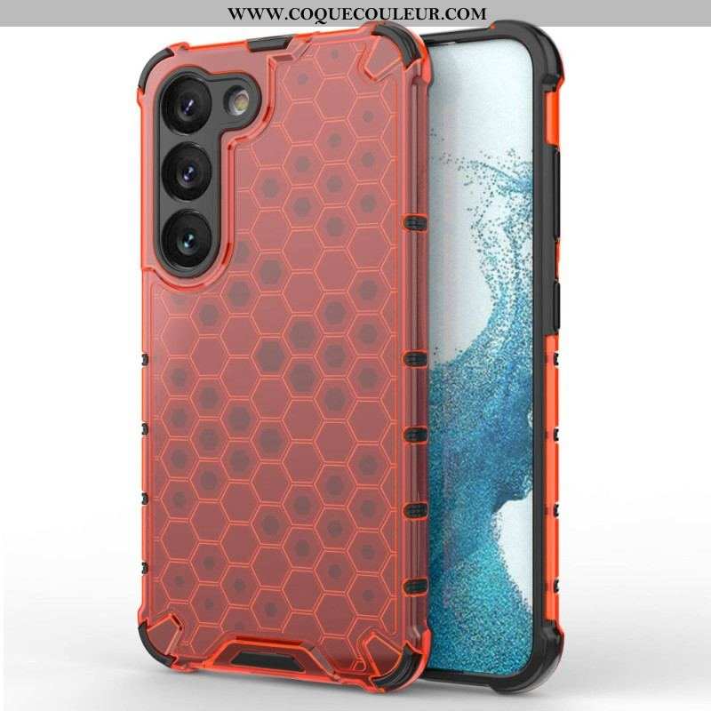 Coque Samsung Galaxy S23 5G Style Nid d'Abeille