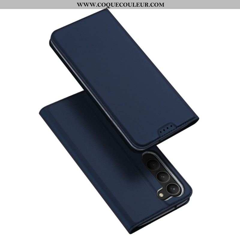 Flip Cover Samsung Galaxy S23 5G Skin Pro Series Dux Ducis