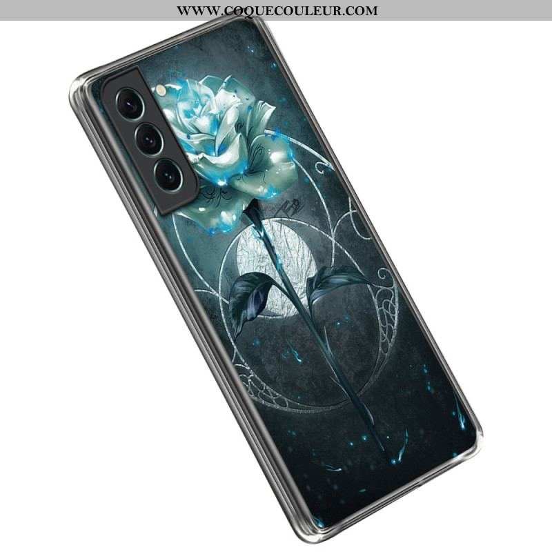 Coque Samsung Galaxy S23 5G Flexible Fleurs