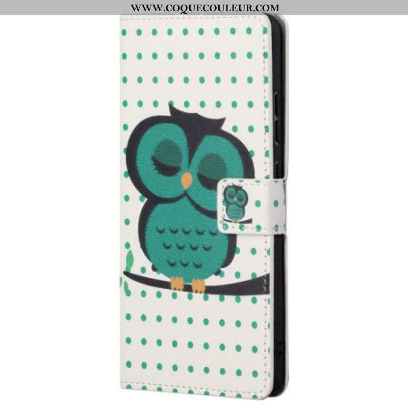 Housse Samsung Galaxy S23 5G Hibou Endormi