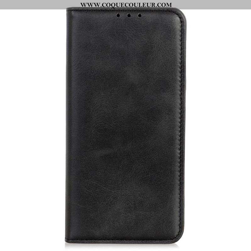 Flip Cover Samsung Galaxy S23 5G Cuir Fendu