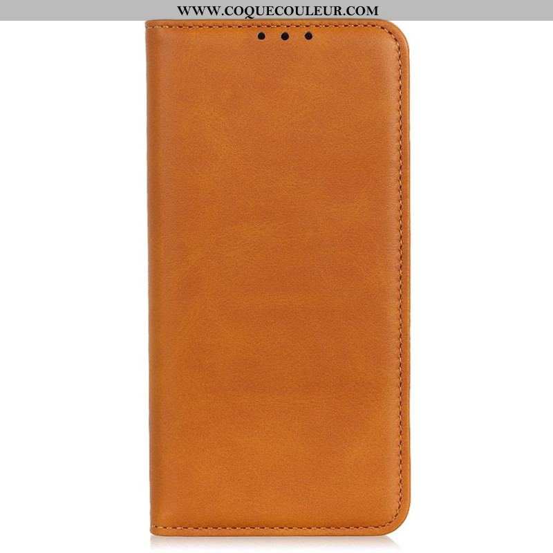 Flip Cover Samsung Galaxy S23 5G Cuir Fendu