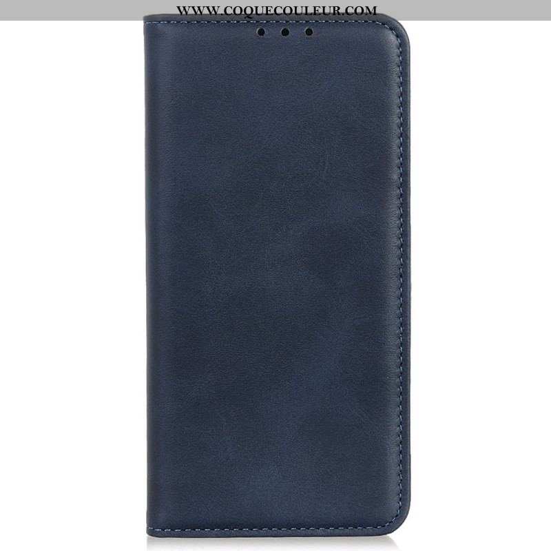 Flip Cover Samsung Galaxy S23 5G Cuir Fendu