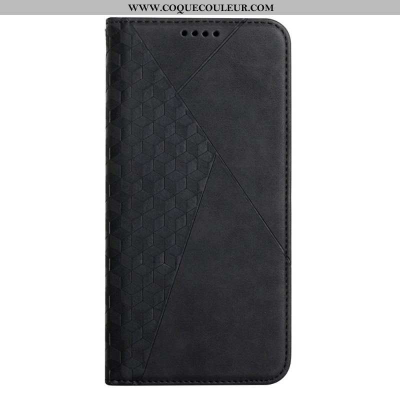 Flip Cover Samsung Galaxy S23 5G Style Cuir Motif 3D