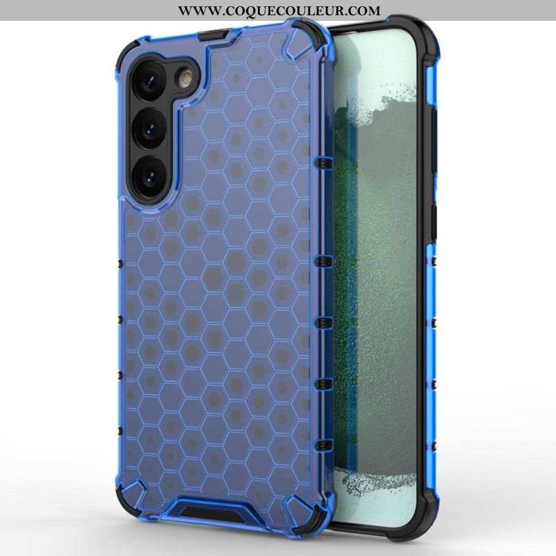 Coque Samsung Galaxy S23 Plus 5G Style Nid d'Abeille