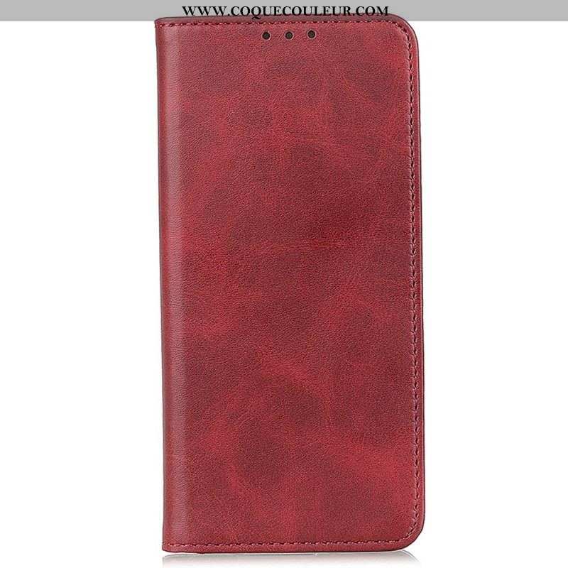 Flip Cover Samsung Galaxy S23 Plus 5G Cuir Fendu