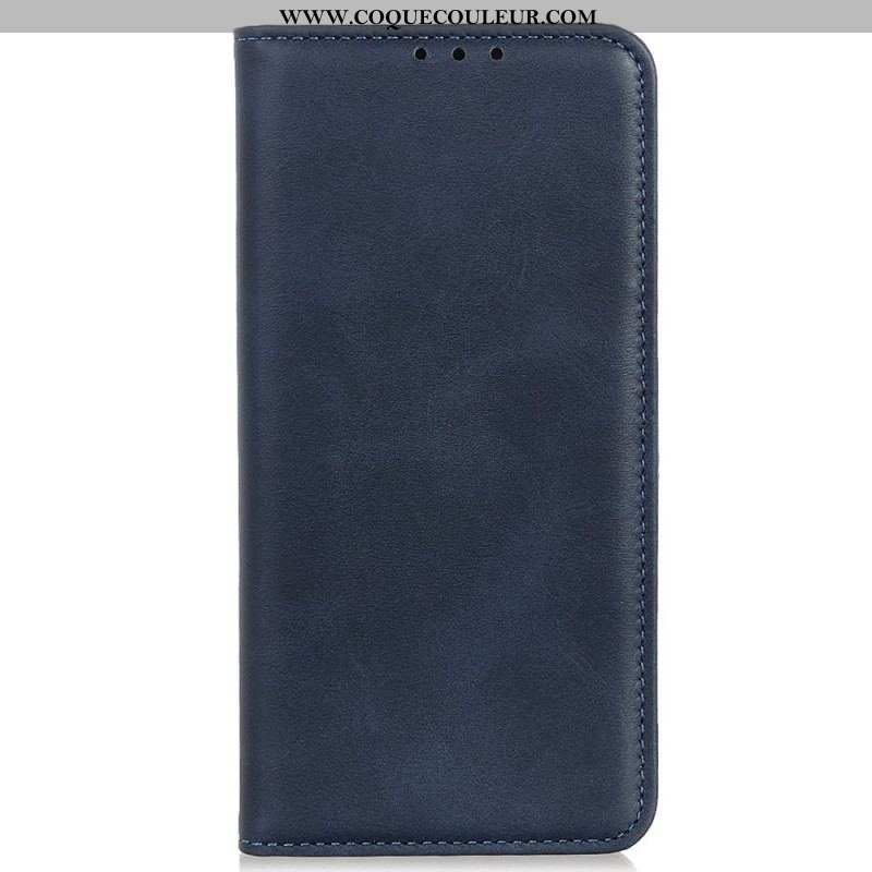 Flip Cover Samsung Galaxy S23 Plus 5G Cuir Fendu