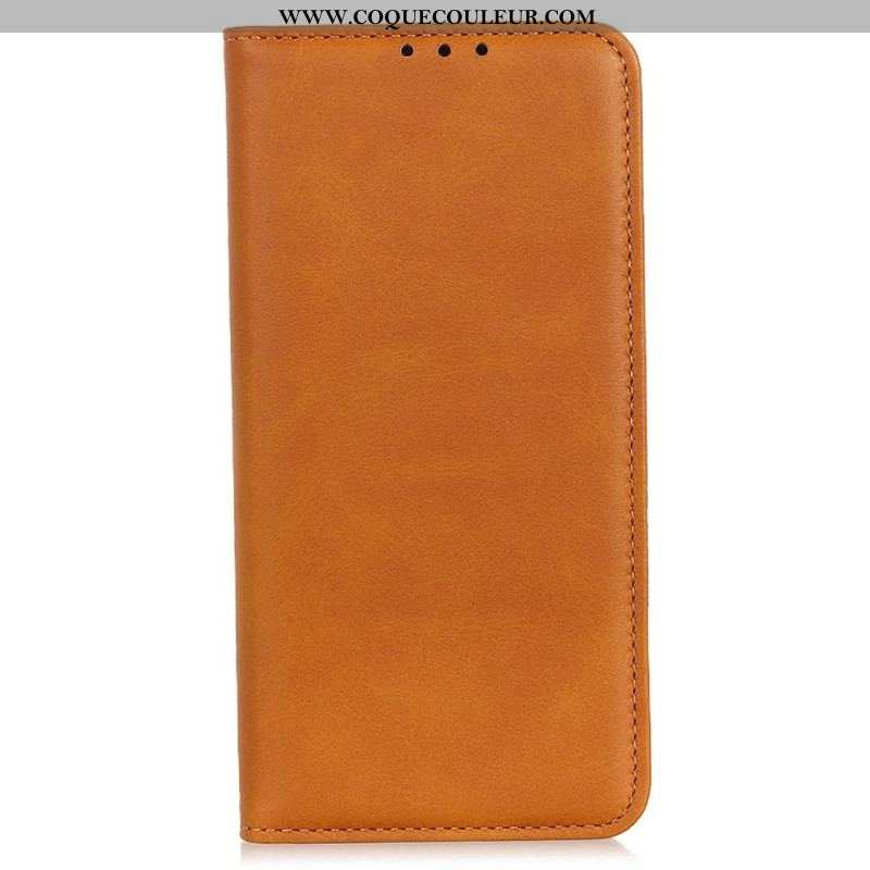 Flip Cover Samsung Galaxy S23 Plus 5G Cuir Fendu