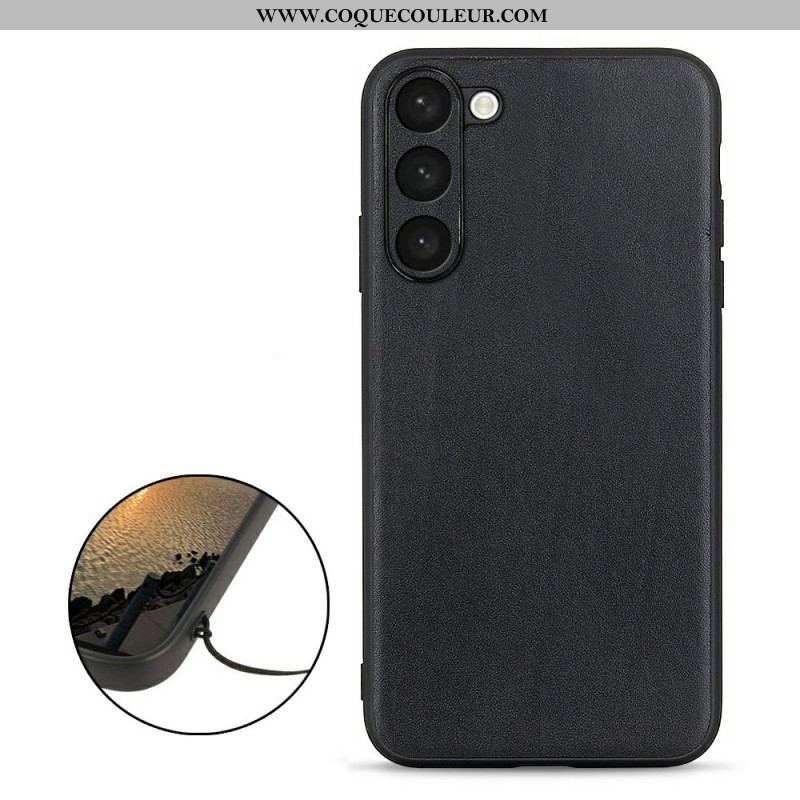 Coque Samsung Galaxy S23 Plus 5G Cuir