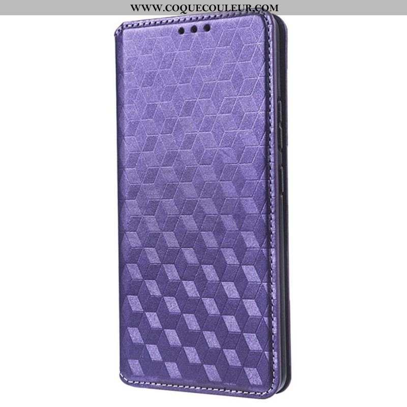 Flip Cover Samsung Galaxy S23 Ultra 5G Motif 3D