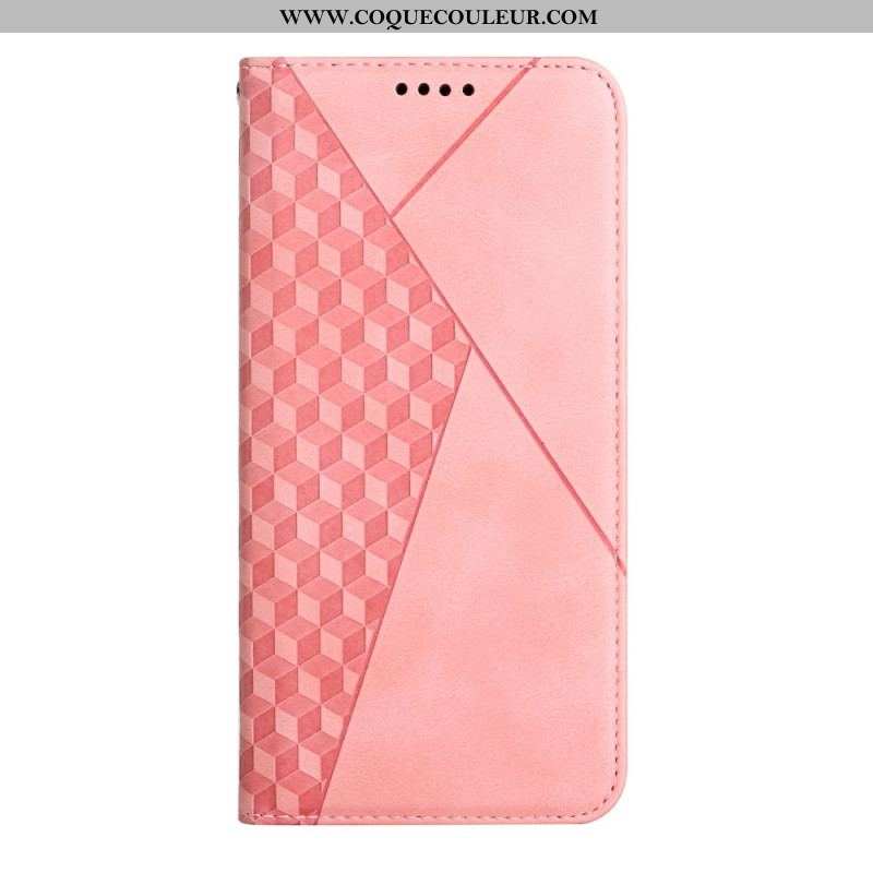 Flip Cover Samsung Galaxy S23 Ultra 5G Style Cuir Motif 3D